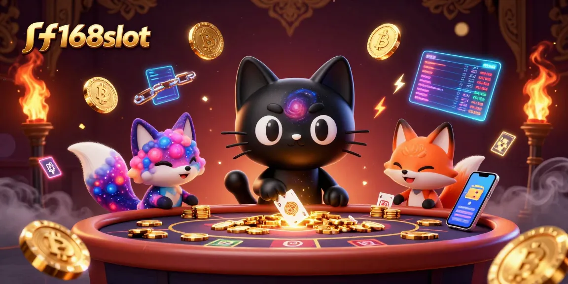Engage in thrilling gameplay at f168slot with dynamic 3D characters and vibrant casino elements