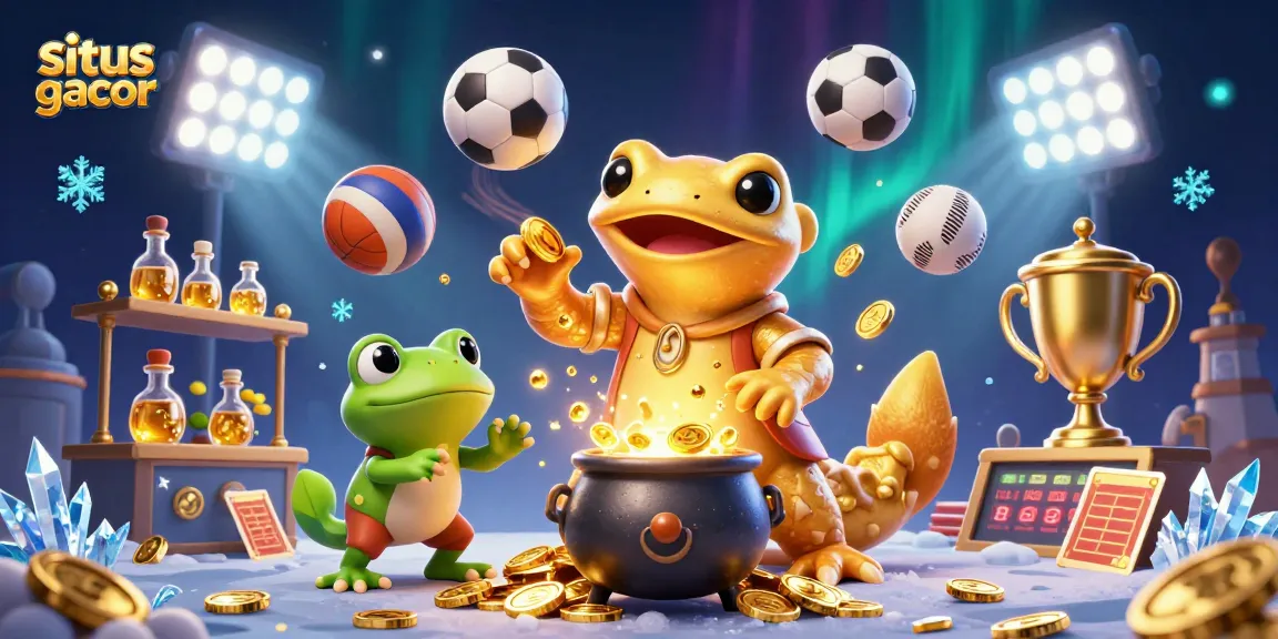 Engaging scene depicting situs gacor strategies in a vibrant casino world with dynamic game elements.